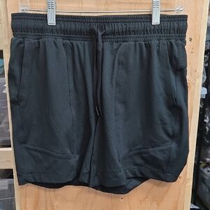 Mondetta Size M Black Lightweight Sweat Shorts